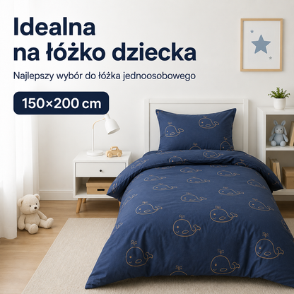 Wodoodporna poszewka na kołdrę i poduszkę