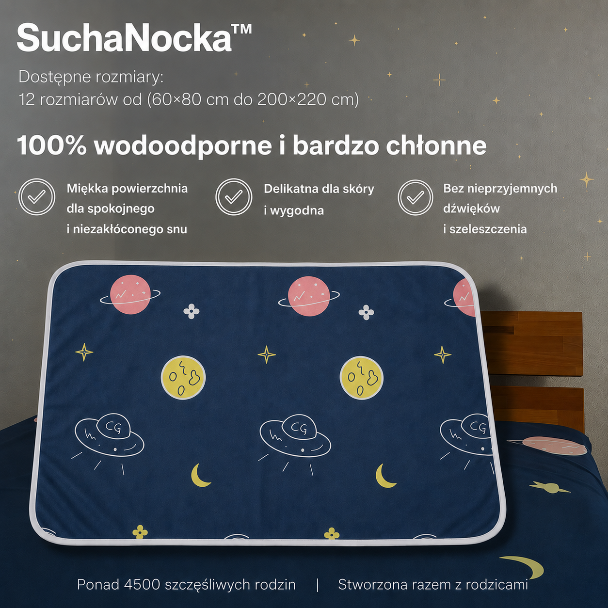 SuchaNocka- Mata Treningowa Wodoodporna